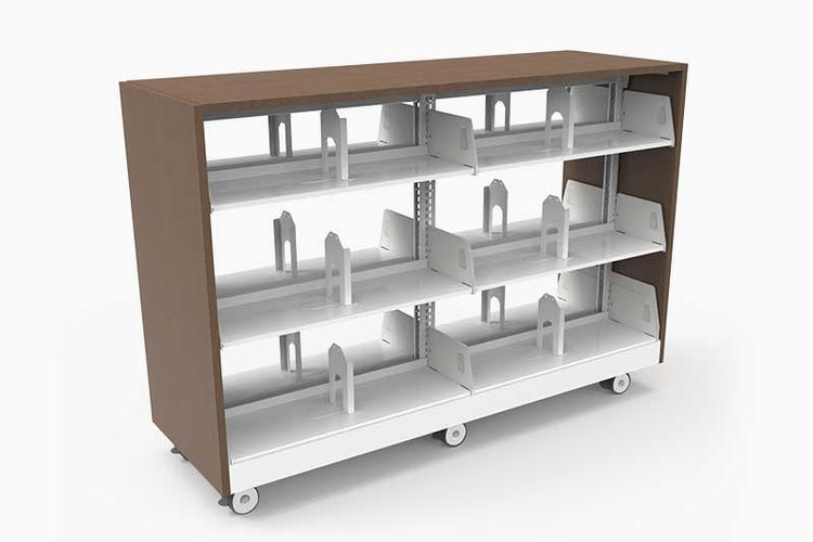 cantilever flexible shelving style d