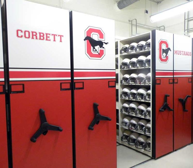 low profile athletics storage
