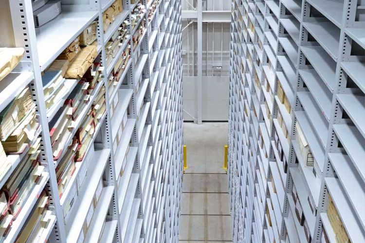 xtend high bay mobile storage system - offsite library