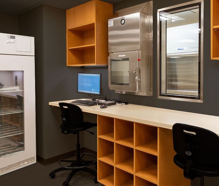 pharmacy work room speciality storage
