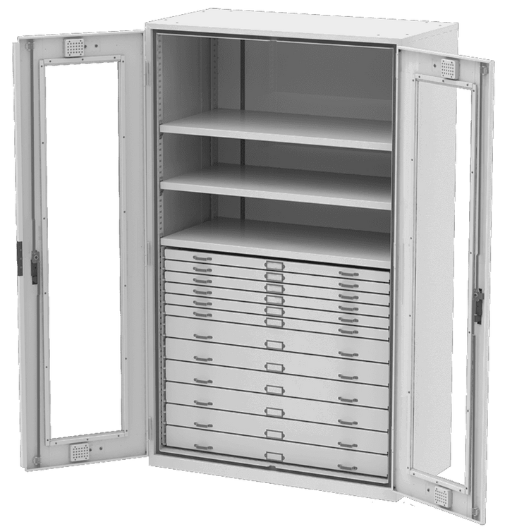 spacesaver preservation 920 series museum cabinet
