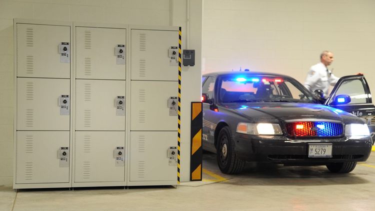 skokie police department gear lockers