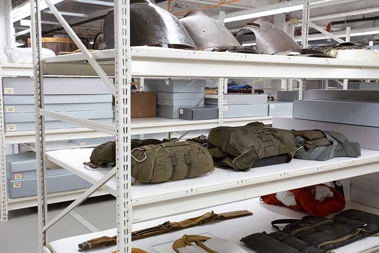 widespan Raptorac museum shelving