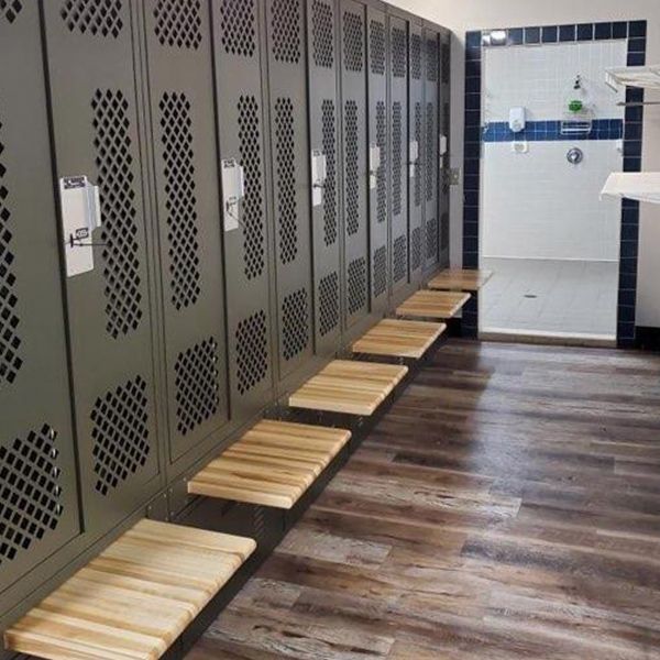military custom locker room configurations