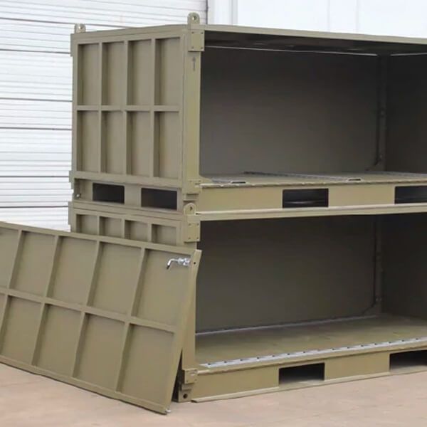 open rapid readiness boxes for military use