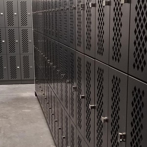 military personal storage lockers