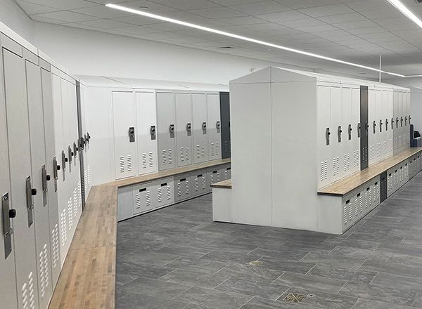 Mishawaka police department locker room design