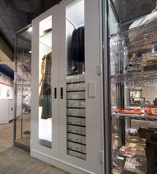 museum cabinets flexible exhibit storage