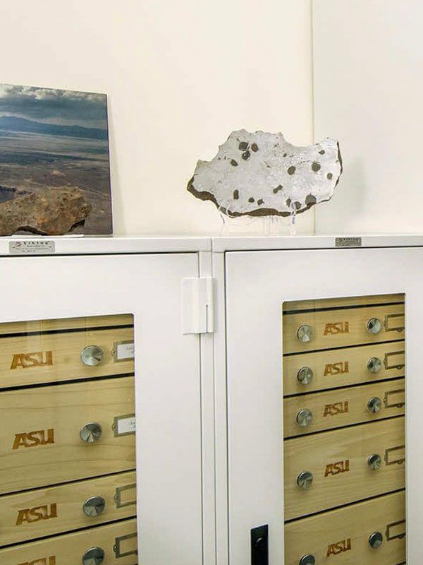 meteorite collection storage