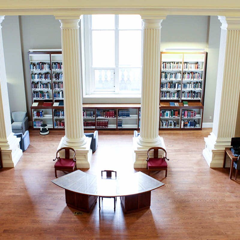 museum renovation library