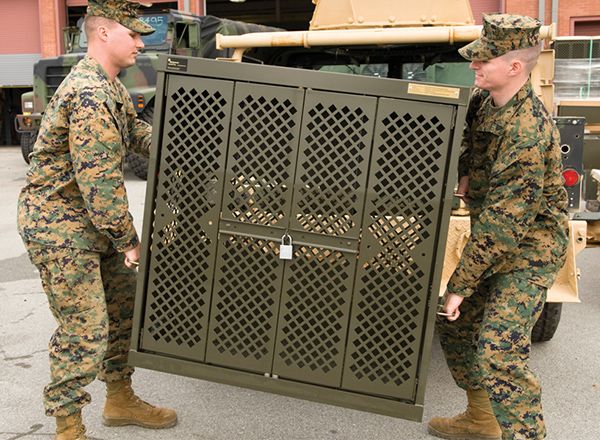 national guard portable secure weapon rack