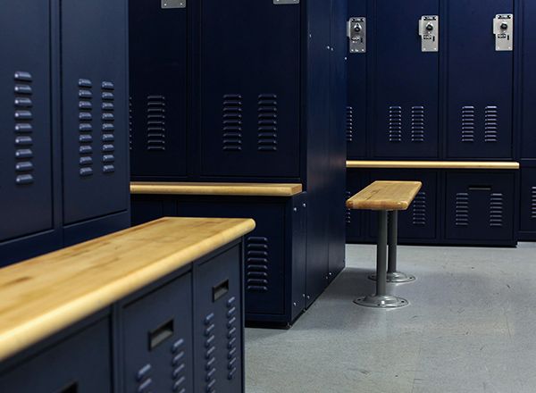 officer locker room secure personal lockers