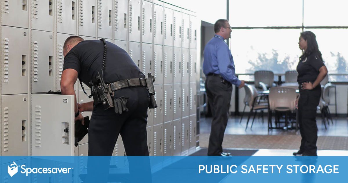 Public Safety Storage Solutions | Spacesaver Solutions