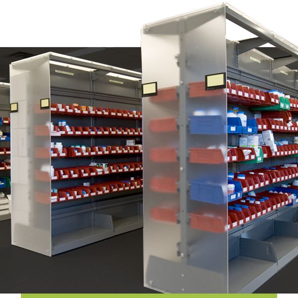 operating room supply shelving soulutions