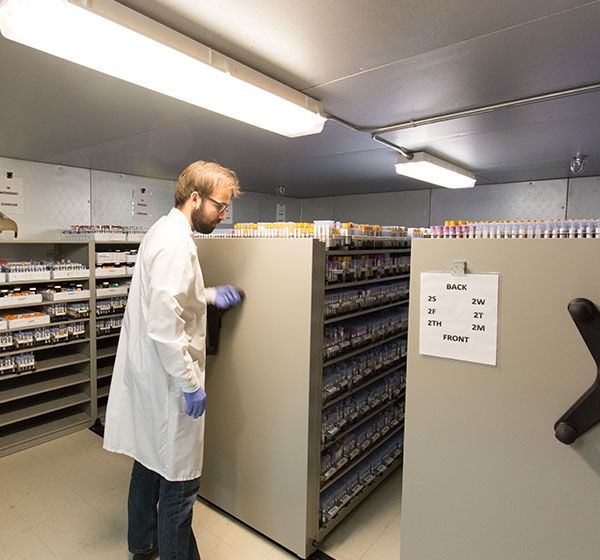 pathology lab medical testing storage solutions