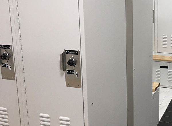 personal locker with multiple lock options