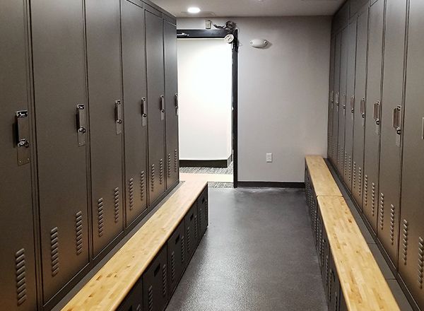 police facility locker room upgrade retention