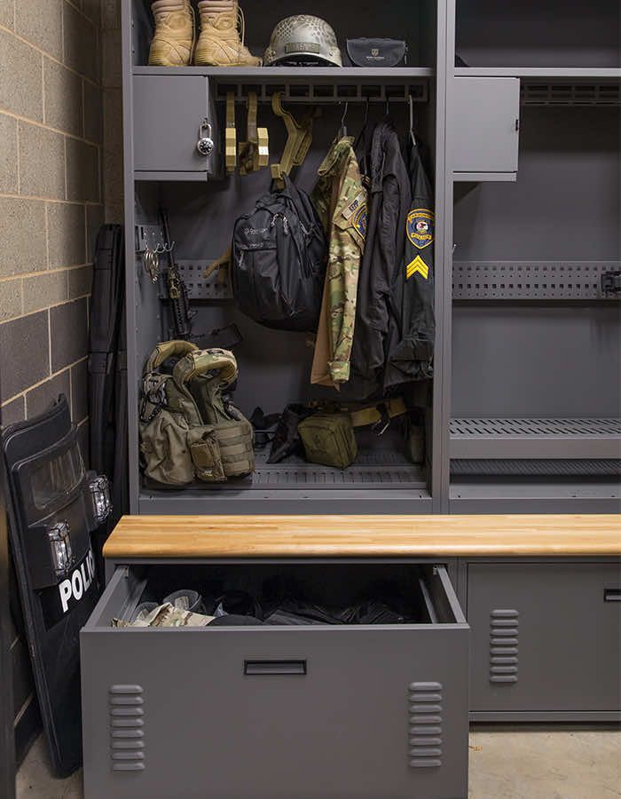 police station special response lockers
