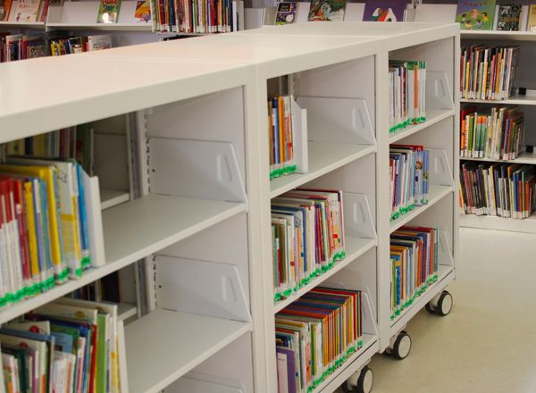 public library flexible shelving systems