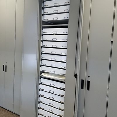 shelving drawers cabinet lab storage