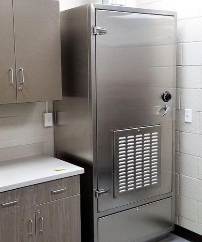 climate controlled temporary evidence locker