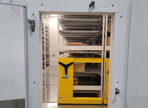 freezer mobile storage system design