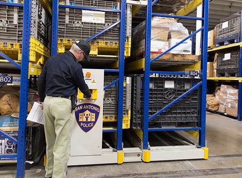 heavy-duty pallet evidence racking