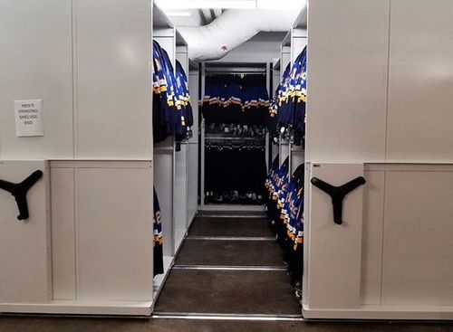hockey jersey team uniform compact storage