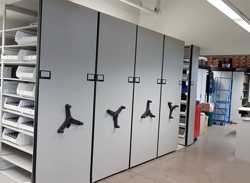 maintenance supply parts storage room design