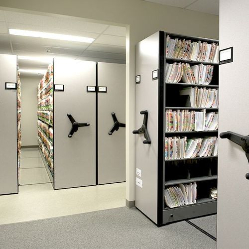 medical records shelving design