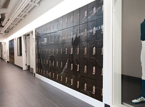 professional sports team stadium personal storage