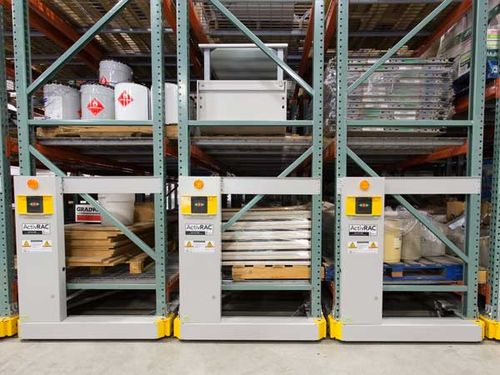 spacesaver heavy duty mobile racking
