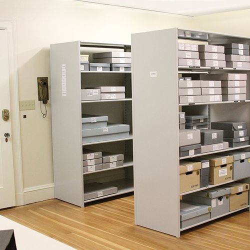 small city historical society collection storage