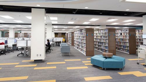 storage solutions campus library spaces