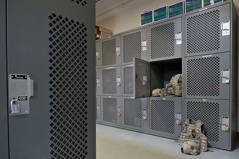 spacesaver large military gear lockers