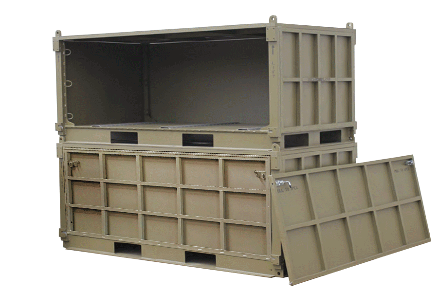 spacesaver rapid readiness box military deployment storage