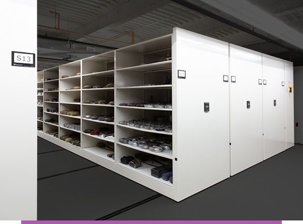 state archive museum collection powered compact storage systems