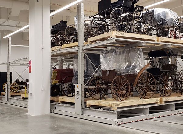 storing oversized museum collections