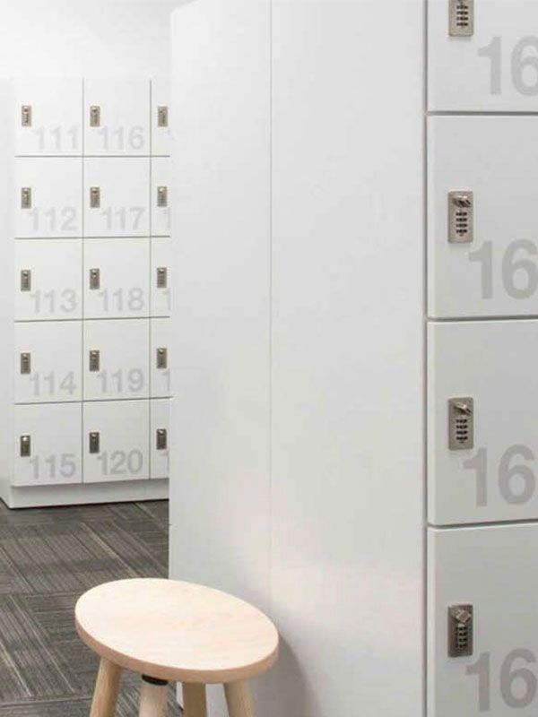 sustainable employee office lockers