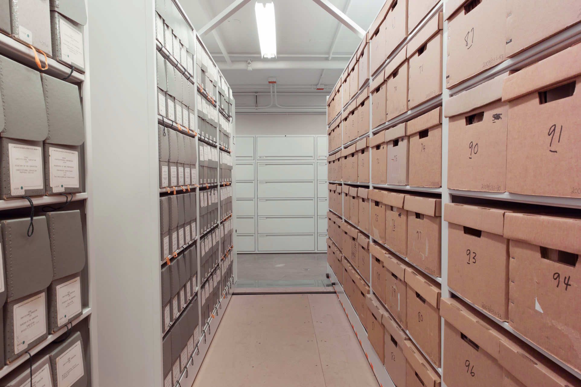 historic photo collection archive storage