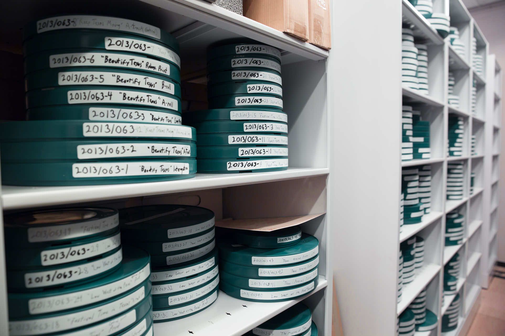 historic film collection storage collection