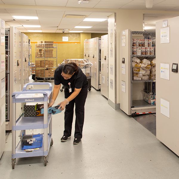 university food service catering supply storage