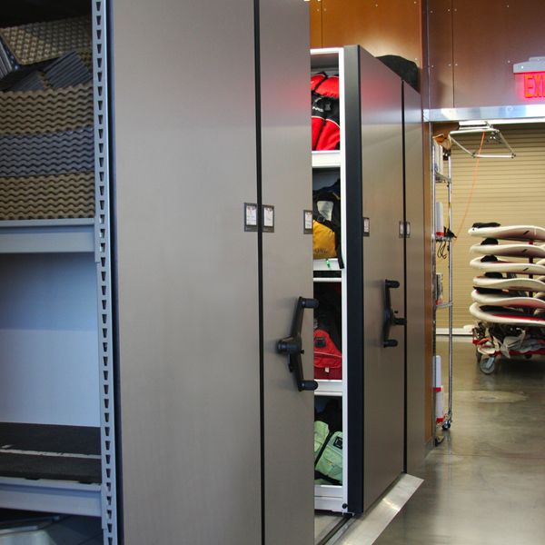 university rec equipment storage