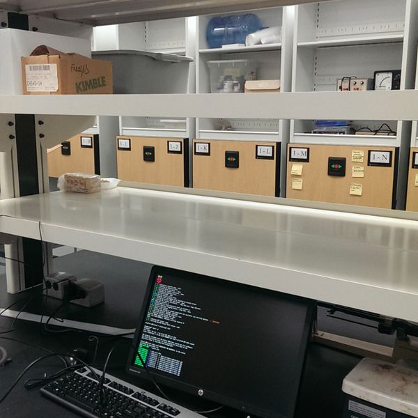 university science lab storage